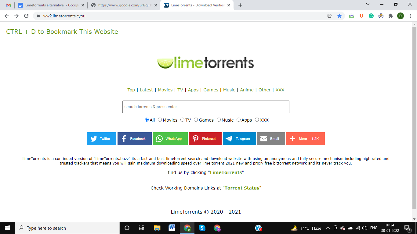 limetorrents alternative