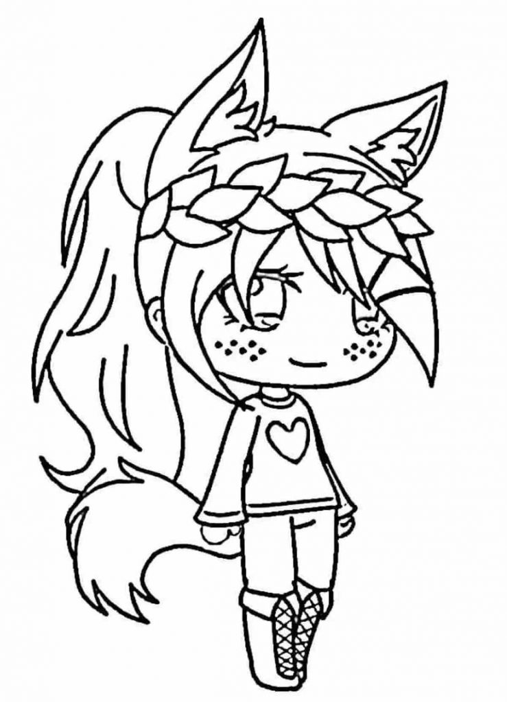 Gacha Life coloring pages - Interesting info - Articlesubmited